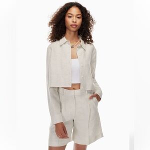 Wilfred Proposal Linen Shirt - natural ecru